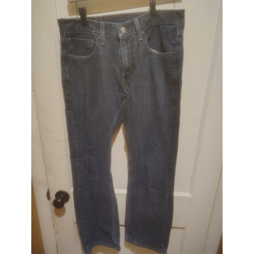 Levis 527 Slim Bootcut Jeans Mens 31x30 Dark Wash Denim 05527-4010